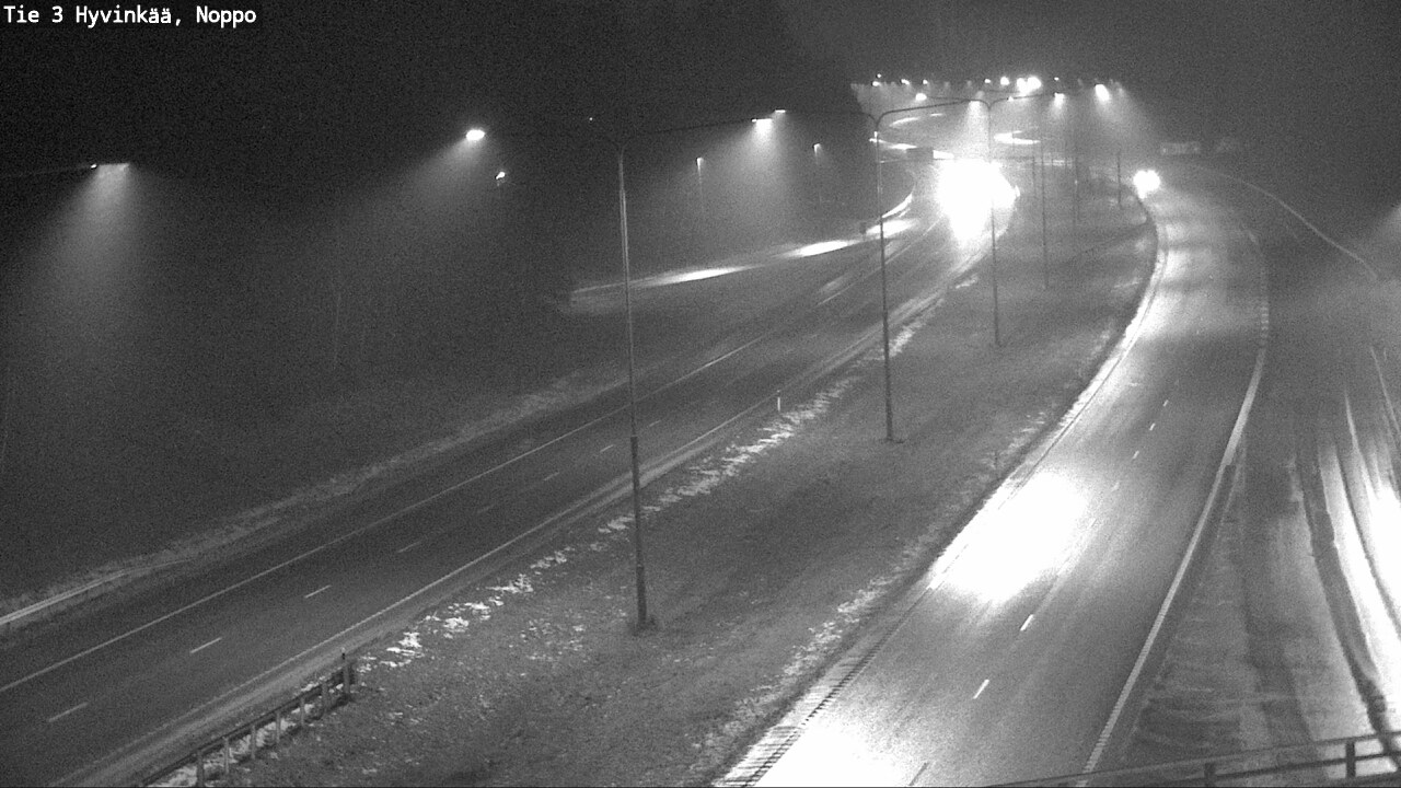 Weather Camera Image Väg 3 Hyvinge, Noppo, Hyvinkää, Uusimaa