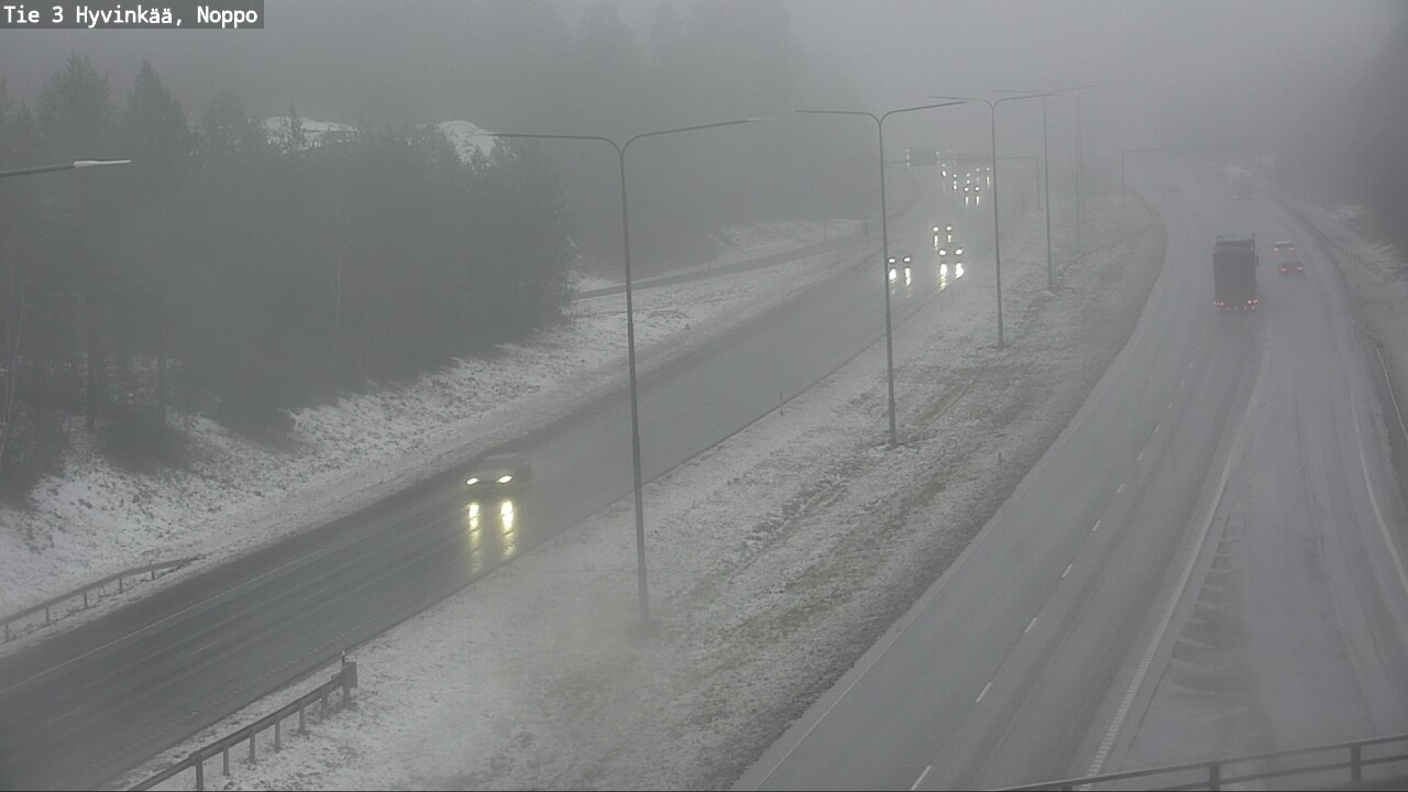 Weather Camera Image Väg 3 Hyvinge, Noppo, Hyvinkää, Uusimaa