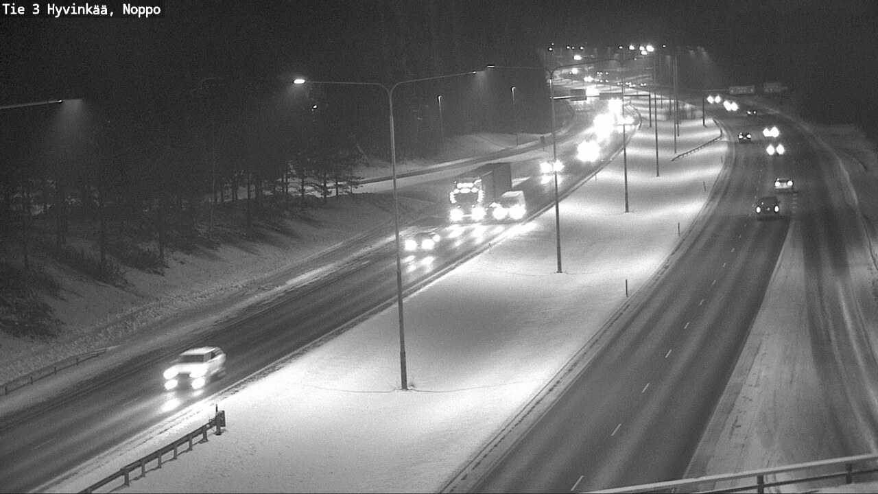 Weather Camera Image Road 3 Hyvinkää, Noppo, Hyvinkää, Uusimaa