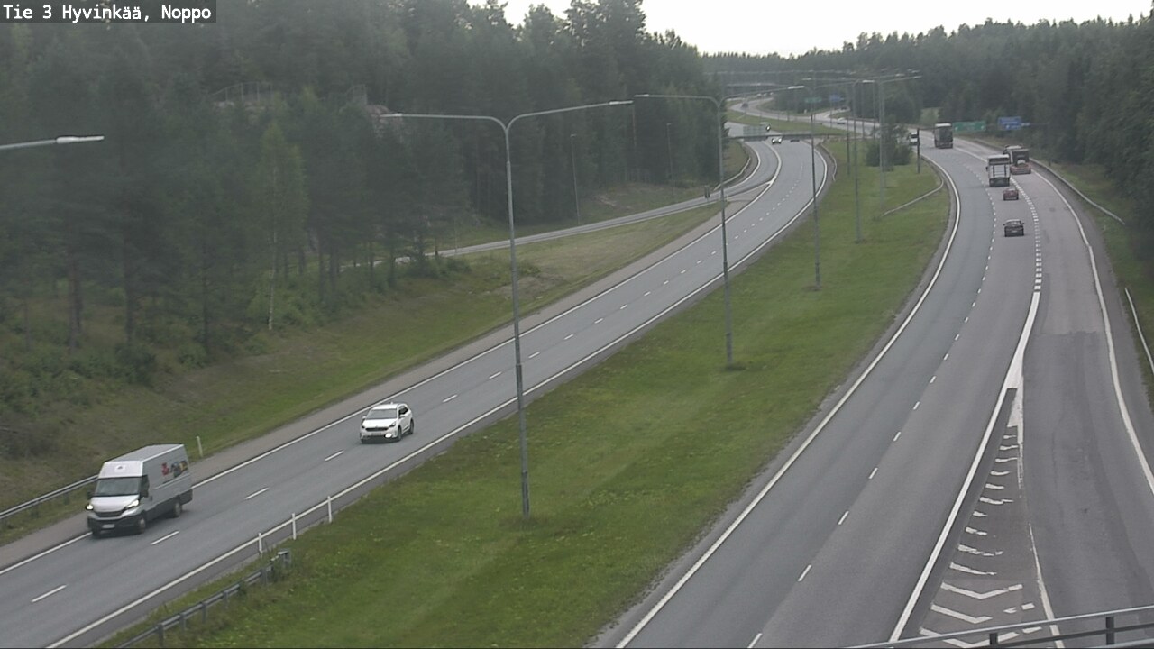 Weather Camera Image Road 3 Hyvinkää, Noppo, Hyvinkää, Uusimaa