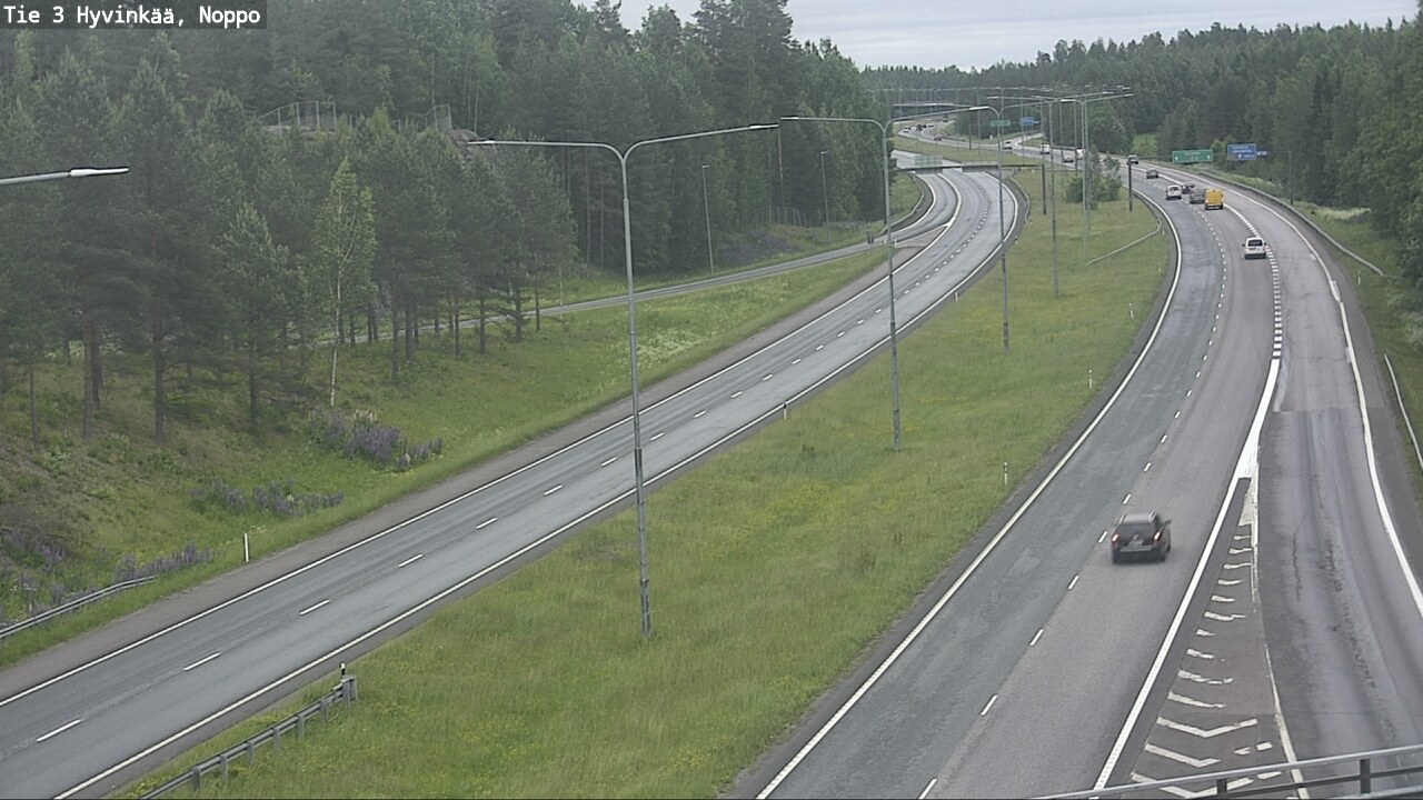 Weather Camera Image Road 3 Hyvinkää, Noppo, Hyvinkää, Uusimaa