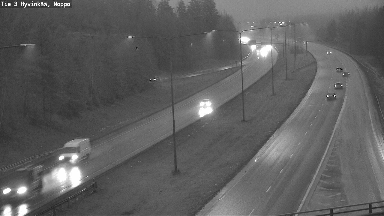Weather Camera Image Road 3 Hyvinkää, Noppo, Hyvinkää, Uusimaa