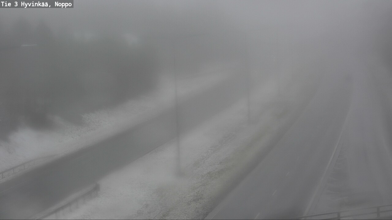 Weather Camera Image Väg 3 Hyvinge, Noppo, Hyvinkää, Uusimaa