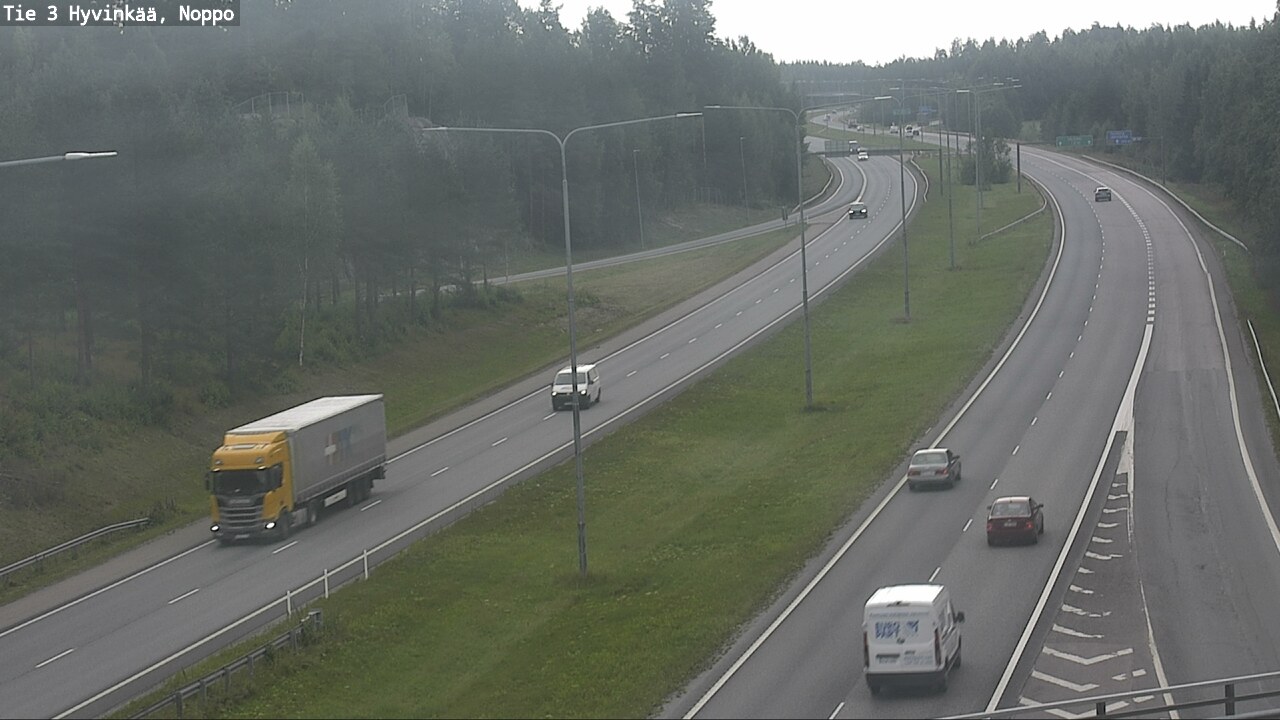Weather Camera Image Road 3 Hyvinkää, Noppo, Hyvinkää, Uusimaa