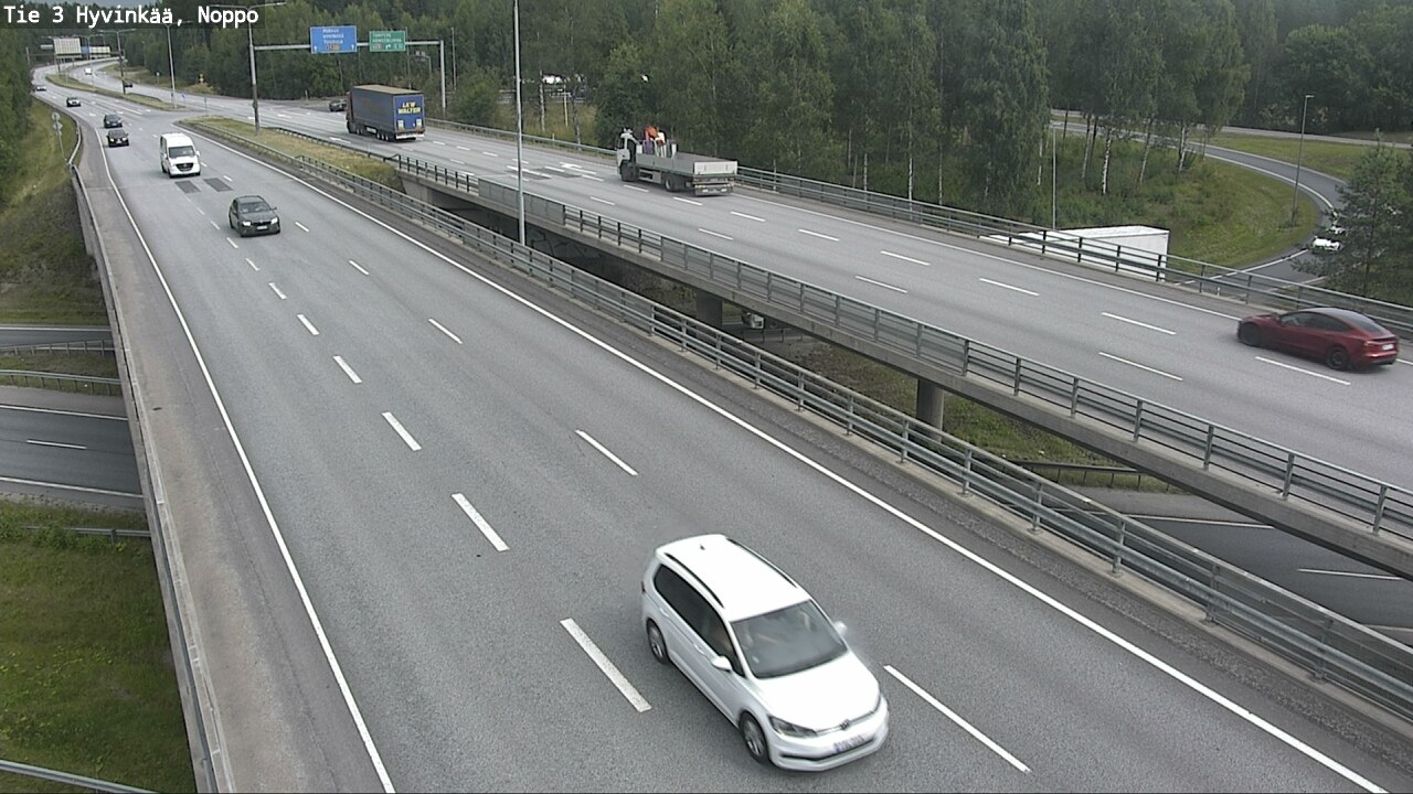 Weather Camera Image Road 3 Hyvinkää, Noppo, Hyvinkää, Uusimaa
