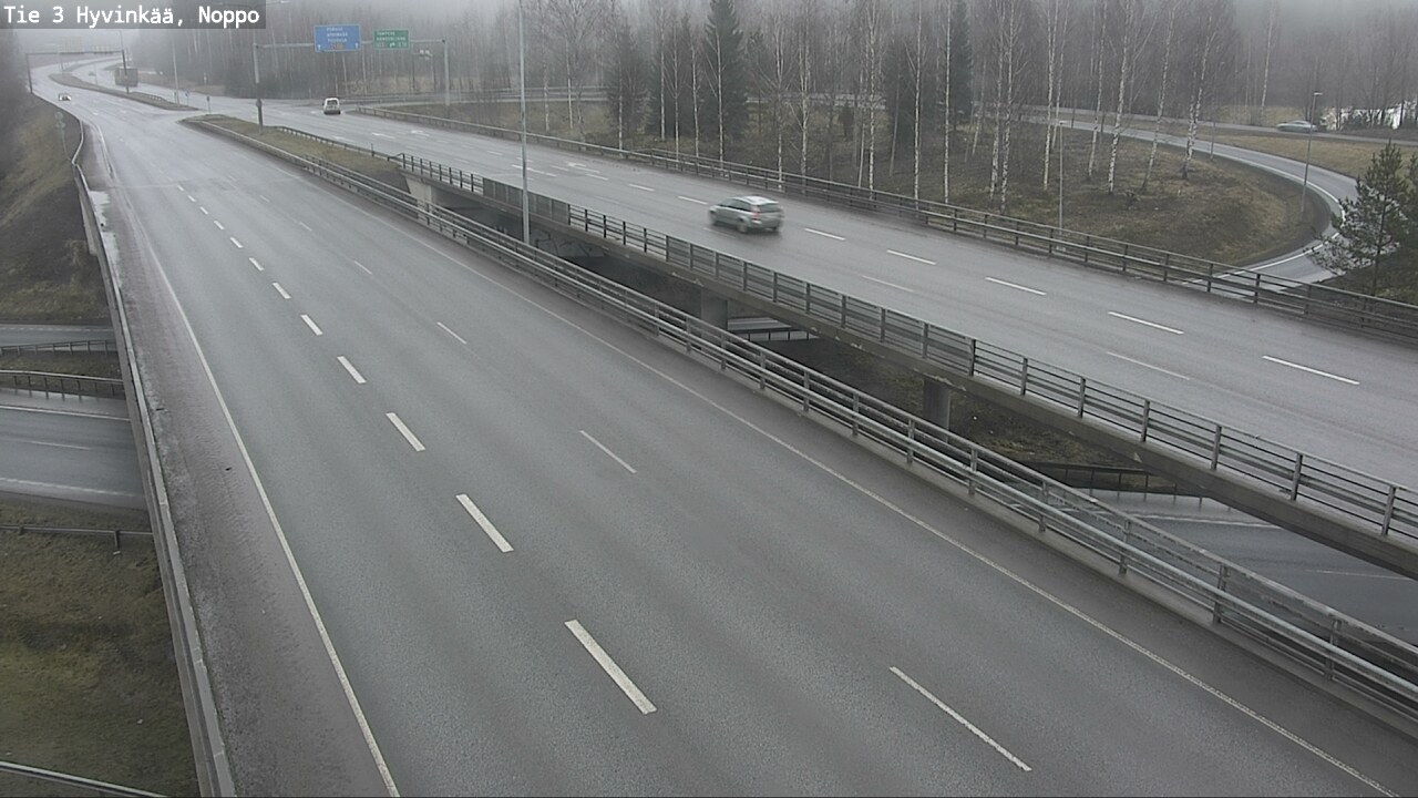 Weather Camera Image Road 3 Hyvinkää, Noppo, Hyvinkää, Uusimaa