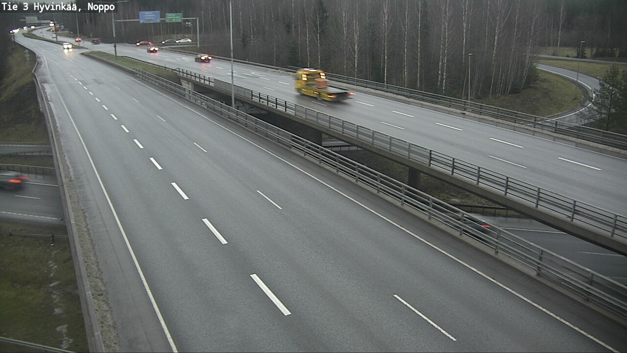 Weather Camera Image Väg 3 Hyvinge, Noppo, Hyvinkää, Uusimaa