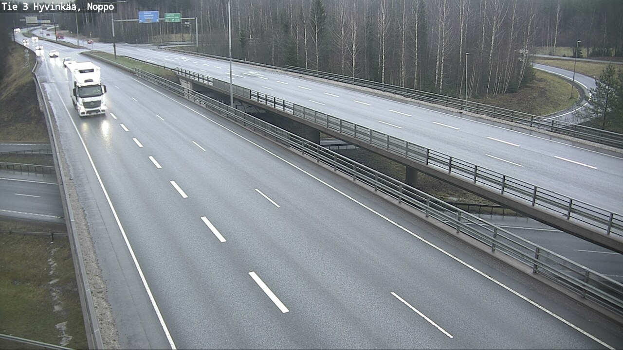 Weather Camera Image Väg 3 Hyvinge, Noppo, Hyvinkää, Uusimaa
