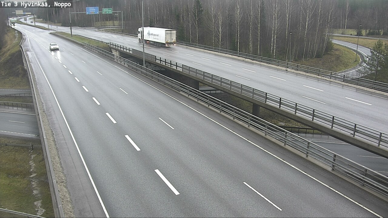 Weather Camera Image Väg 3 Hyvinge, Noppo, Hyvinkää, Uusimaa