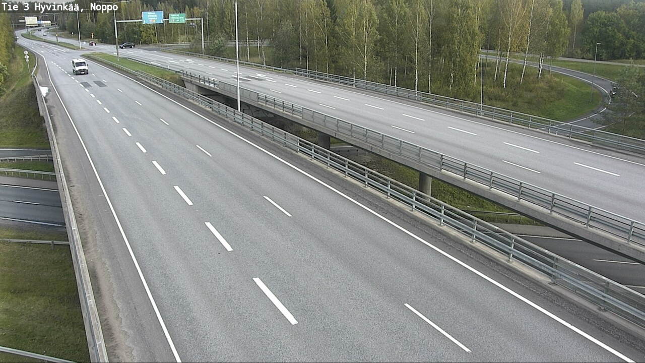 Weather Camera Image Road 3 Hyvinkää, Noppo, Hyvinkää, Uusimaa