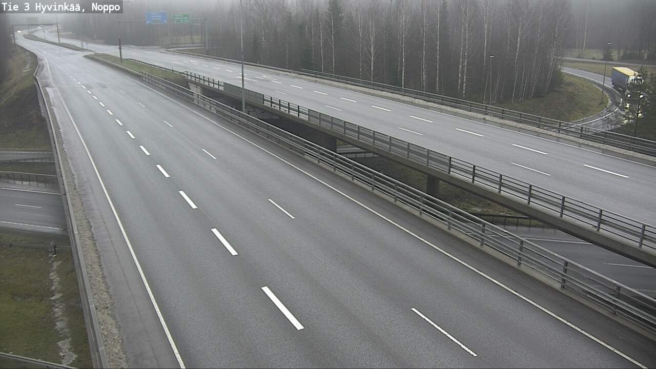 Weather Camera Image Väg 3 Hyvinge, Noppo, Hyvinkää, Uusimaa