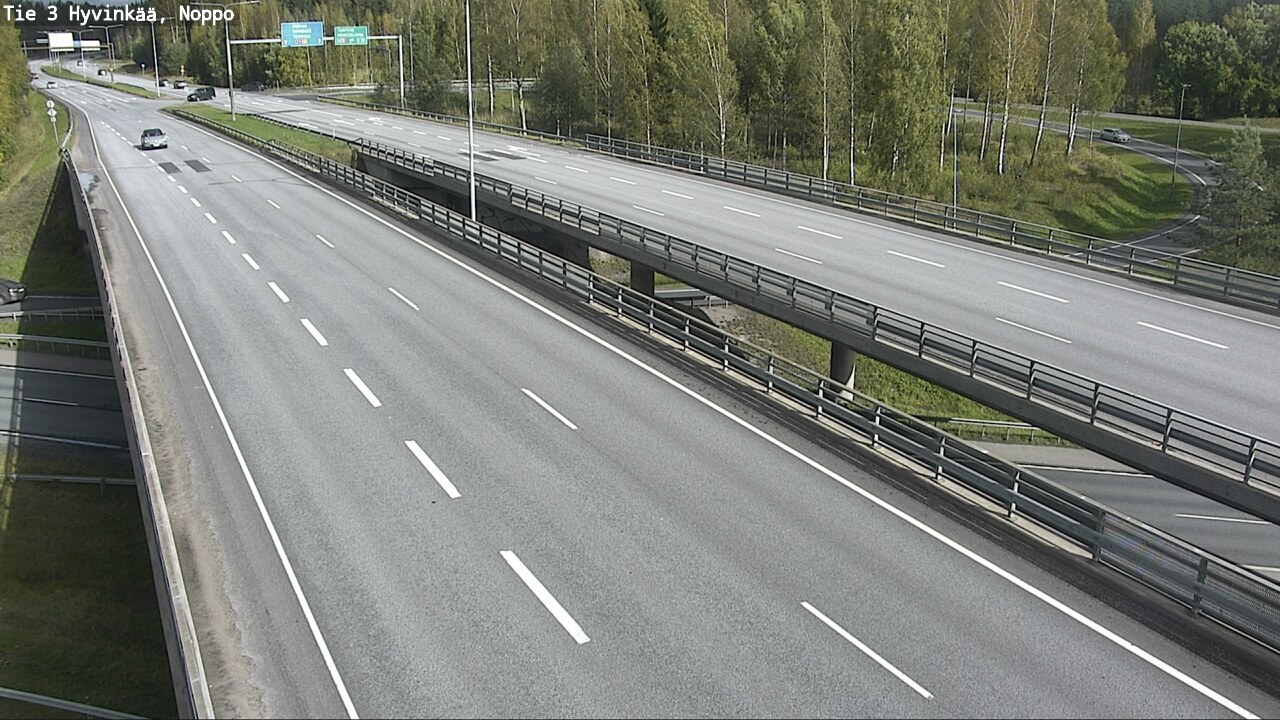 Weather Camera Image Road 3 Hyvinkää, Noppo, Hyvinkää, Uusimaa