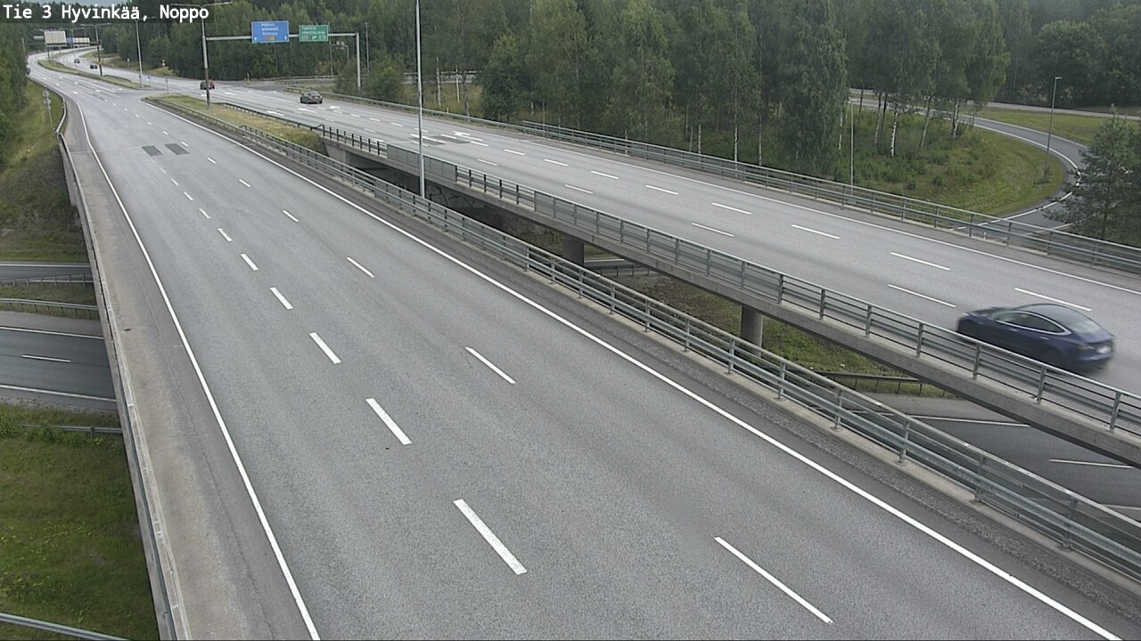 Weather Camera Image Road 3 Hyvinkää, Noppo, Hyvinkää, Uusimaa