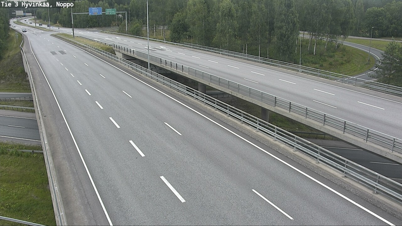 Weather Camera Image Road 3 Hyvinkää, Noppo, Hyvinkää, Uusimaa