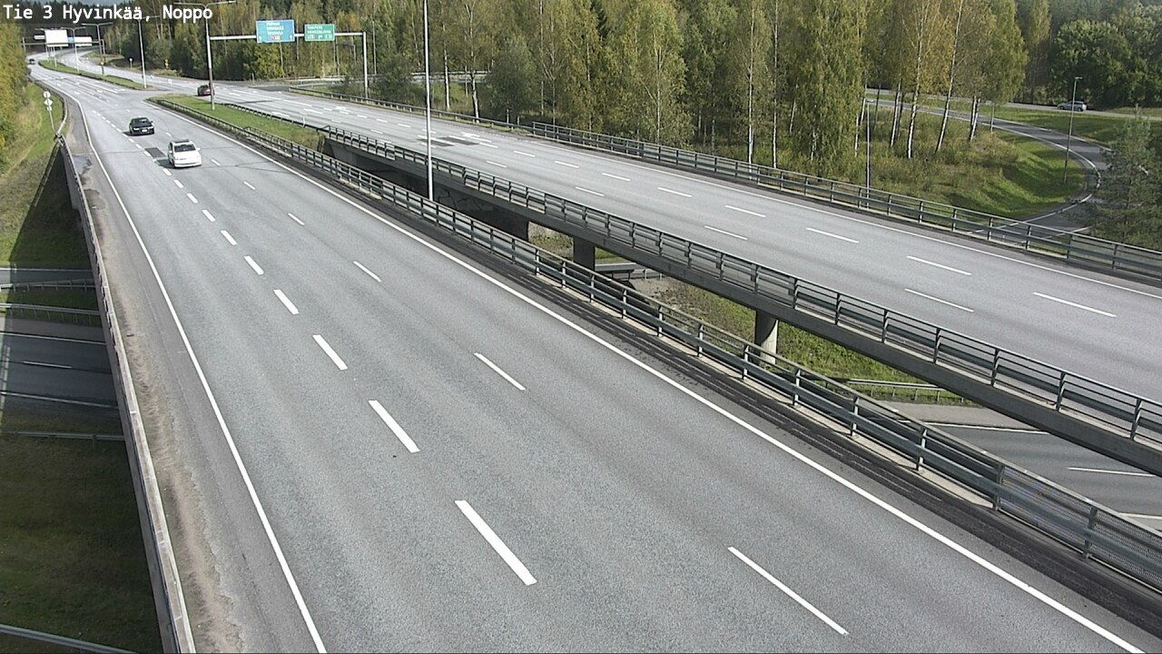 Weather Camera Image Road 3 Hyvinkää, Noppo, Hyvinkää, Uusimaa