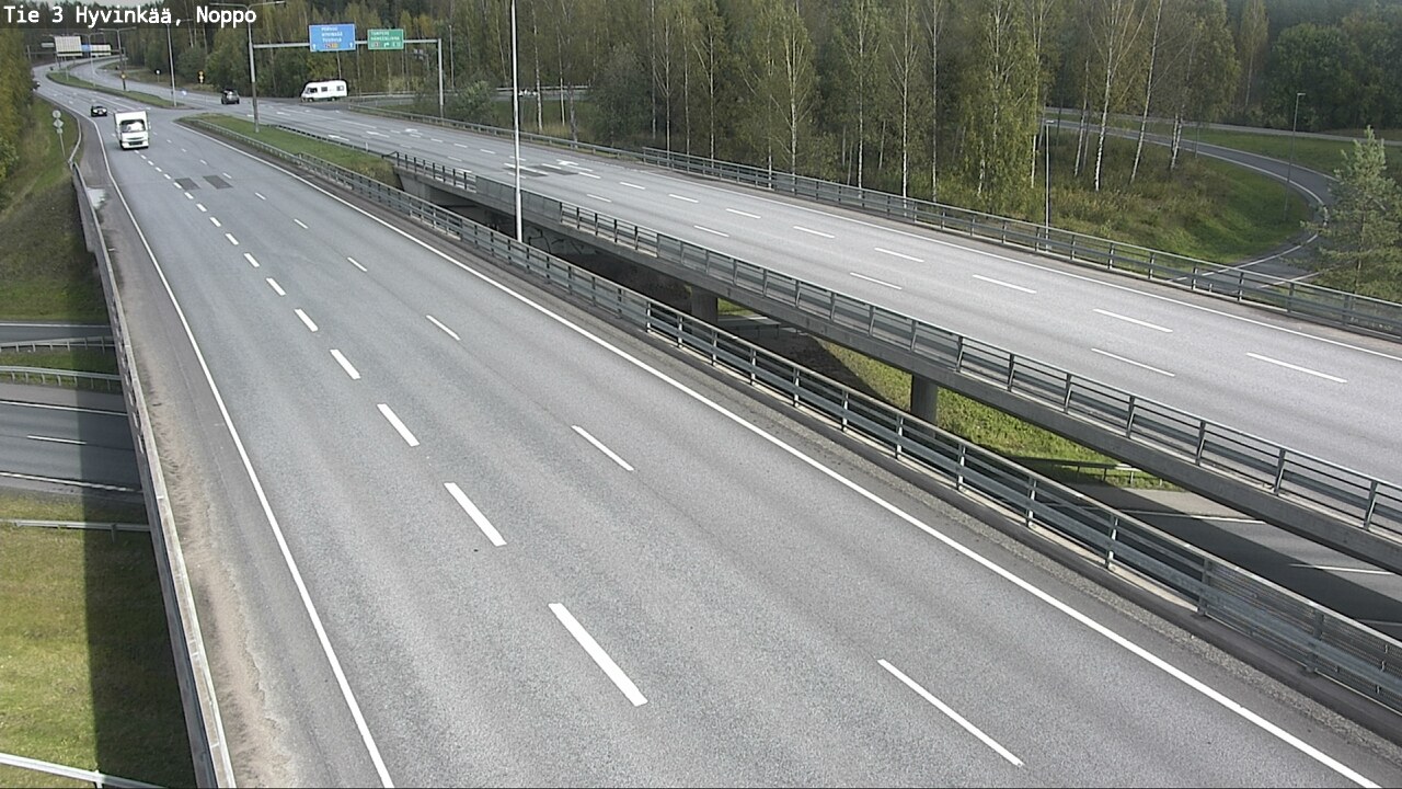 Weather Camera Image Road 3 Hyvinkää, Noppo, Hyvinkää, Uusimaa