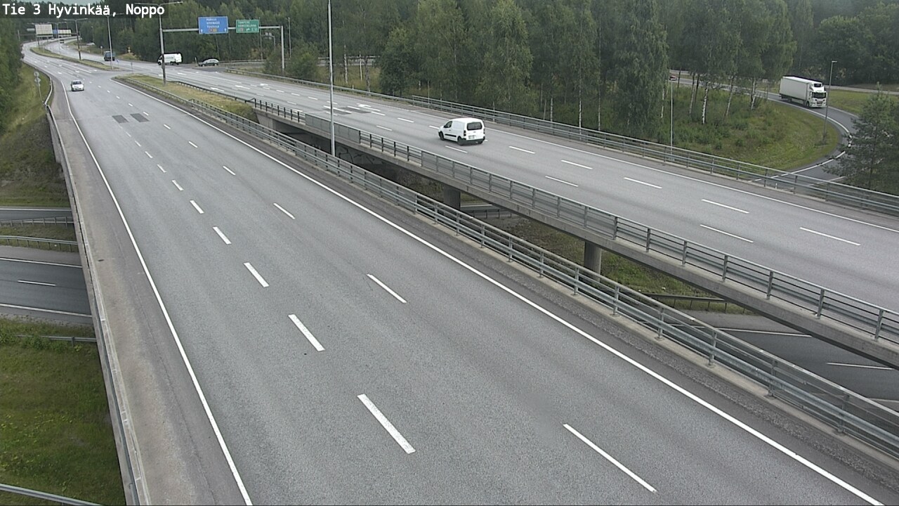 Weather Camera Image Road 3 Hyvinkää, Noppo, Hyvinkää, Uusimaa