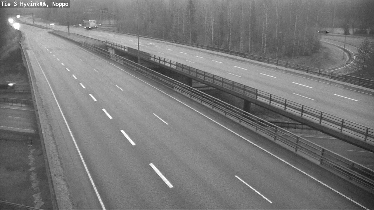 Weather Camera Image Väg 3 Hyvinge, Noppo, Hyvinkää, Uusimaa