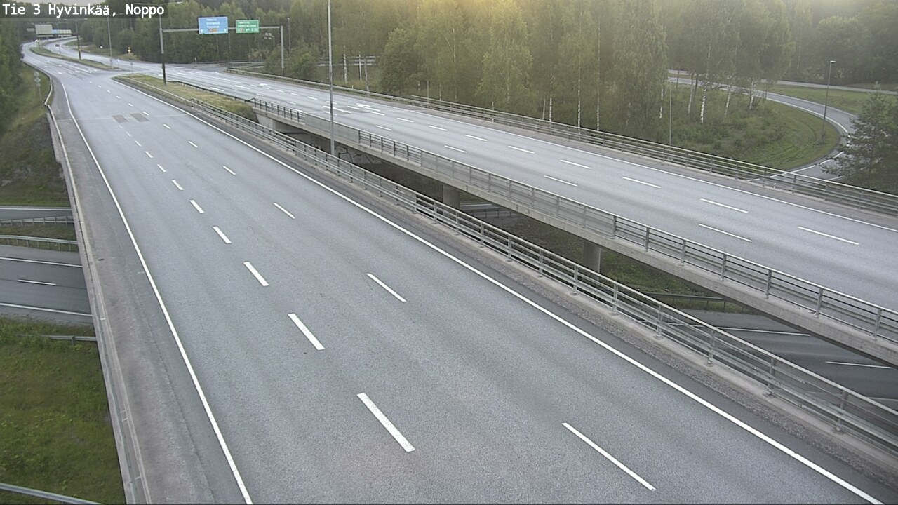 Weather Camera Image Road 3 Hyvinkää, Noppo, Hyvinkää, Uusimaa