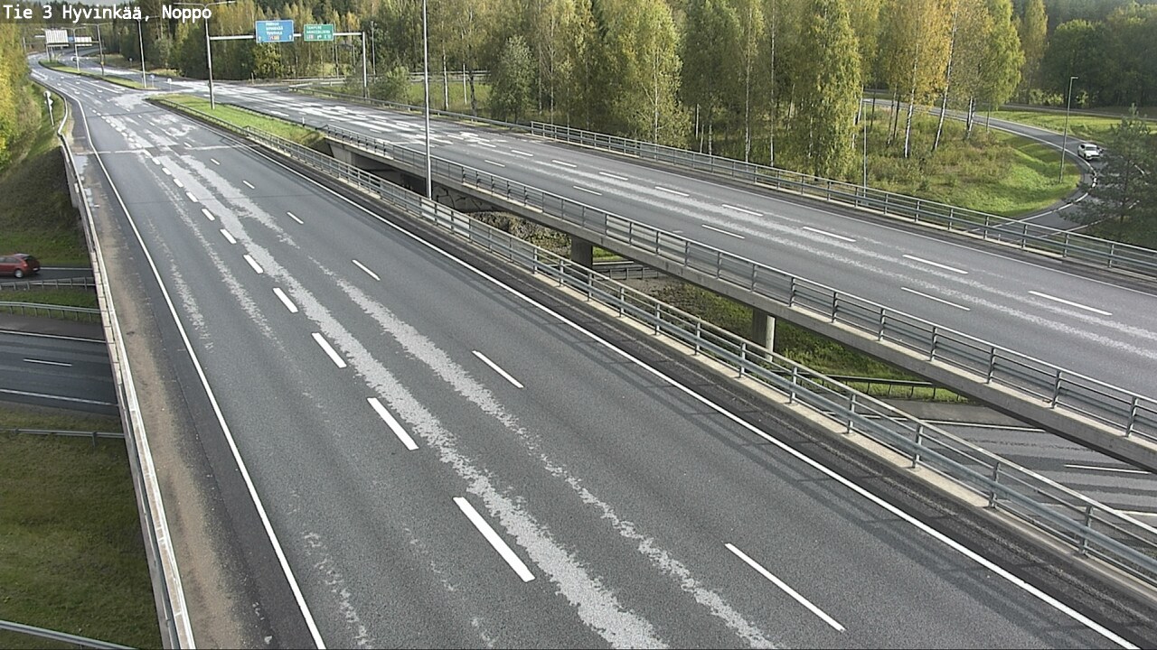 Weather Camera Image Road 3 Hyvinkää, Noppo, Hyvinkää, Uusimaa