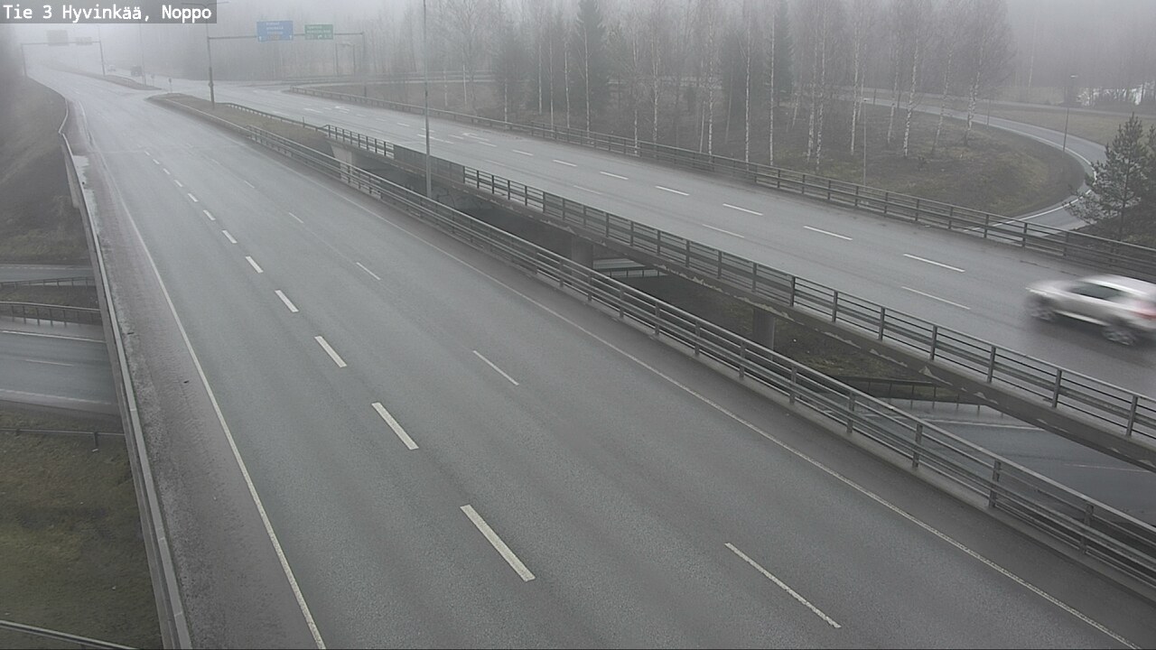 Weather Camera Image Väg 3 Hyvinge, Noppo, Hyvinkää, Uusimaa