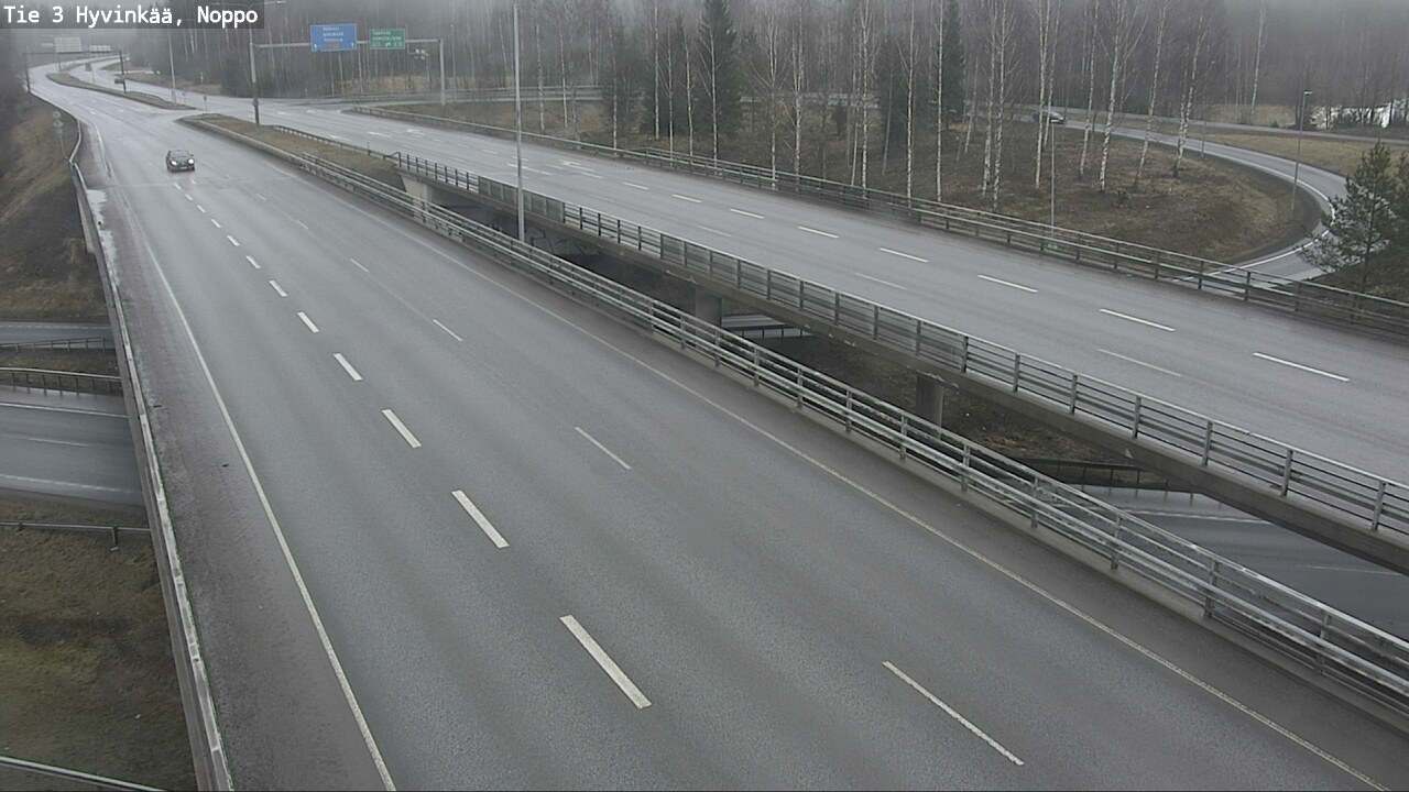 Weather Camera Image Road 3 Hyvinkää, Noppo, Hyvinkää, Uusimaa