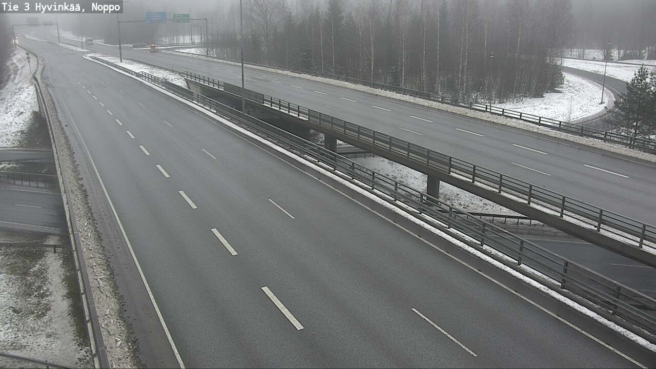 Weather Camera Image Road 3 Hyvinkää, Noppo, Hyvinkää, Uusimaa