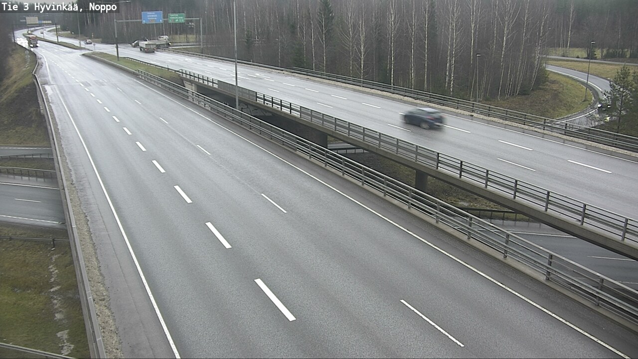 Weather Camera Image Väg 3 Hyvinge, Noppo, Hyvinkää, Uusimaa