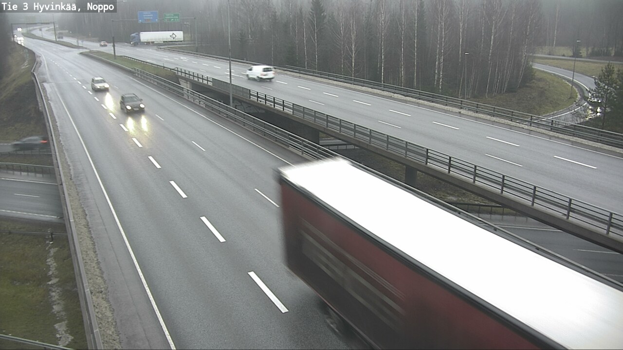 Weather Camera Image Väg 3 Hyvinge, Noppo, Hyvinkää, Uusimaa