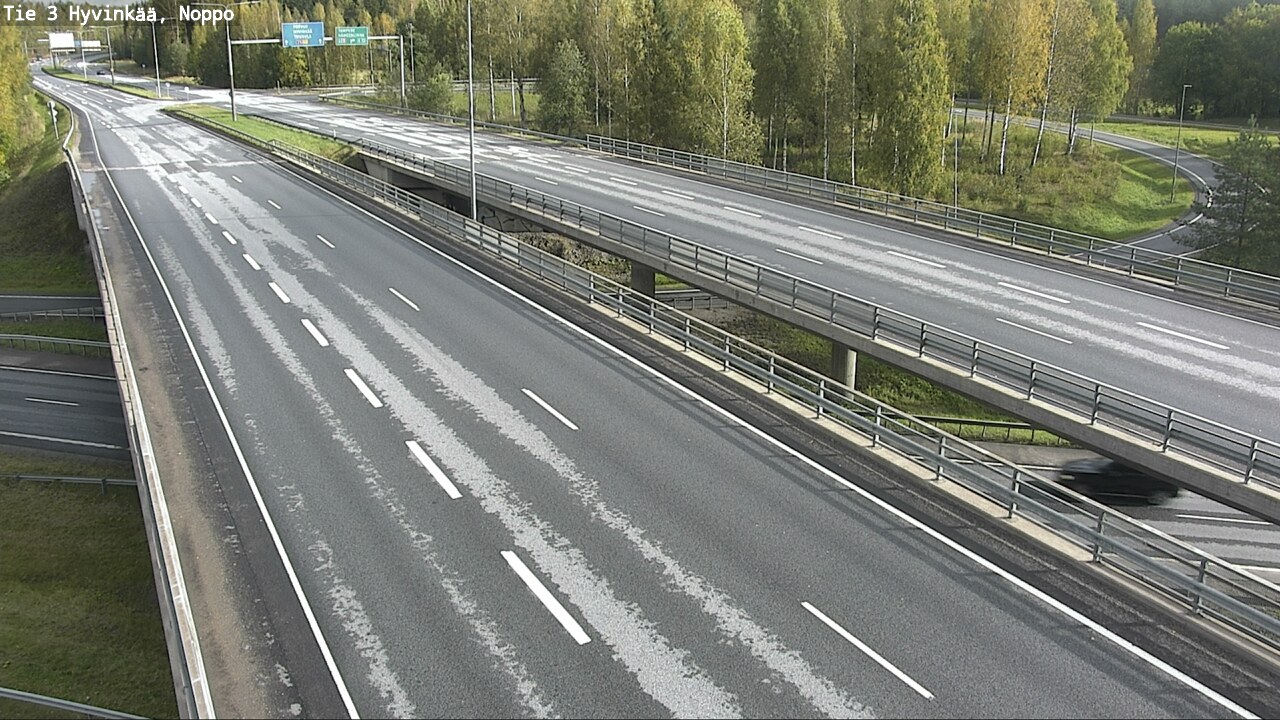 Weather Camera Image Road 3 Hyvinkää, Noppo, Hyvinkää, Uusimaa