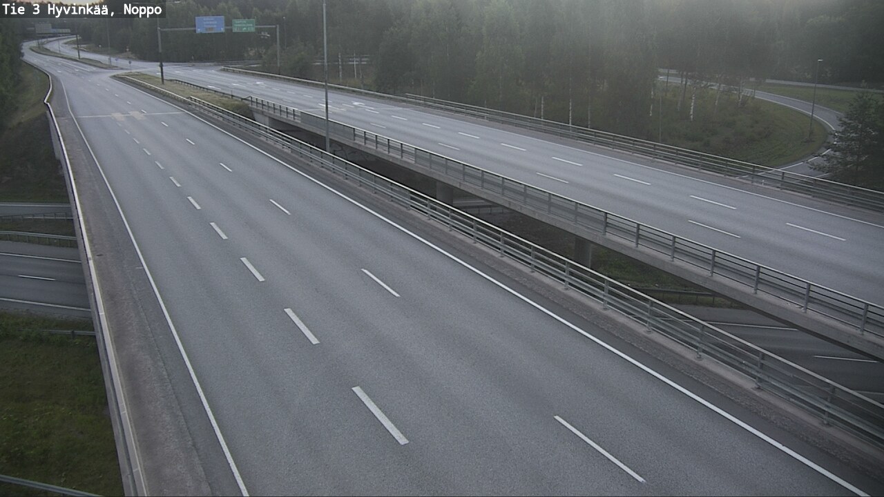 Weather Camera Image Road 3 Hyvinkää, Noppo, Hyvinkää, Uusimaa