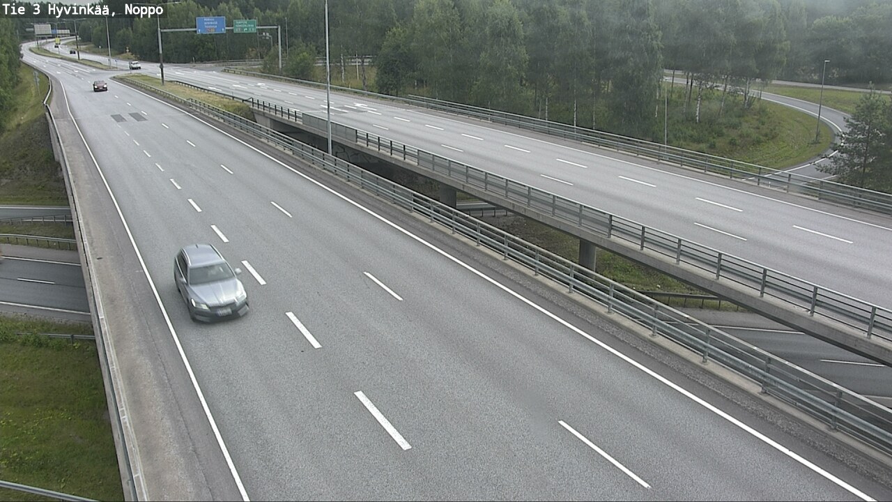 Weather Camera Image Road 3 Hyvinkää, Noppo, Hyvinkää, Uusimaa