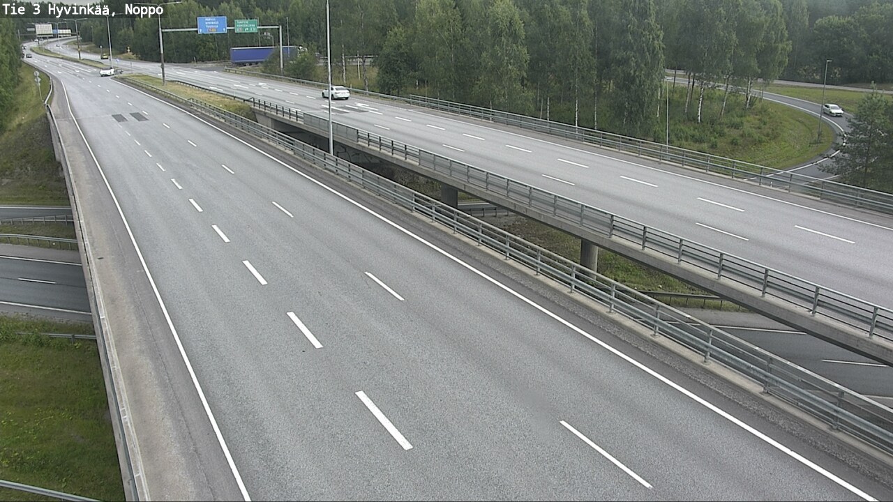 Weather Camera Image Road 3 Hyvinkää, Noppo, Hyvinkää, Uusimaa