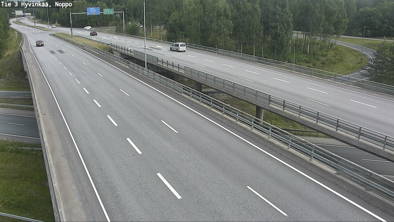 Weather Camera Image Road 3 Hyvinkää, Noppo, Hyvinkää, Uusimaa