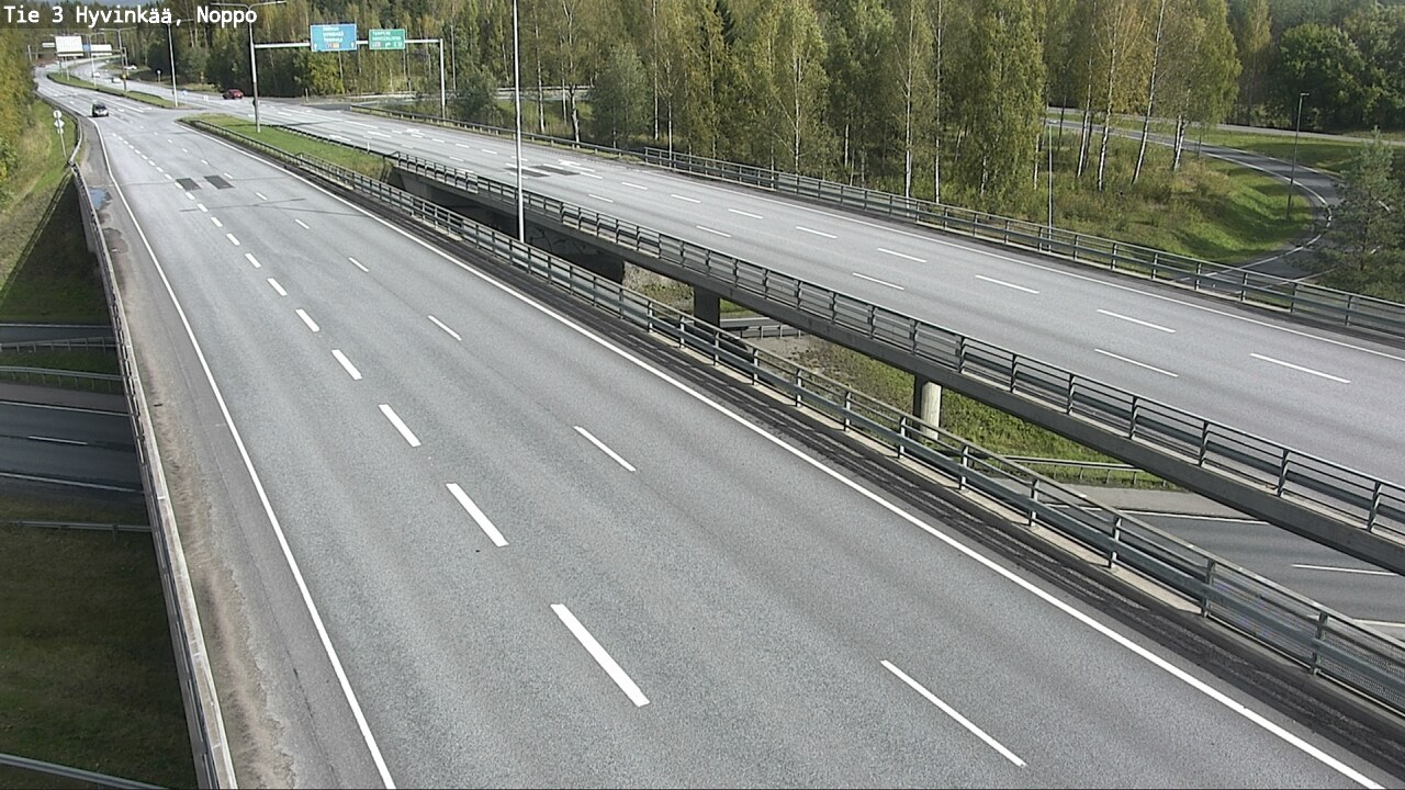 Weather Camera Image Road 3 Hyvinkää, Noppo, Hyvinkää, Uusimaa