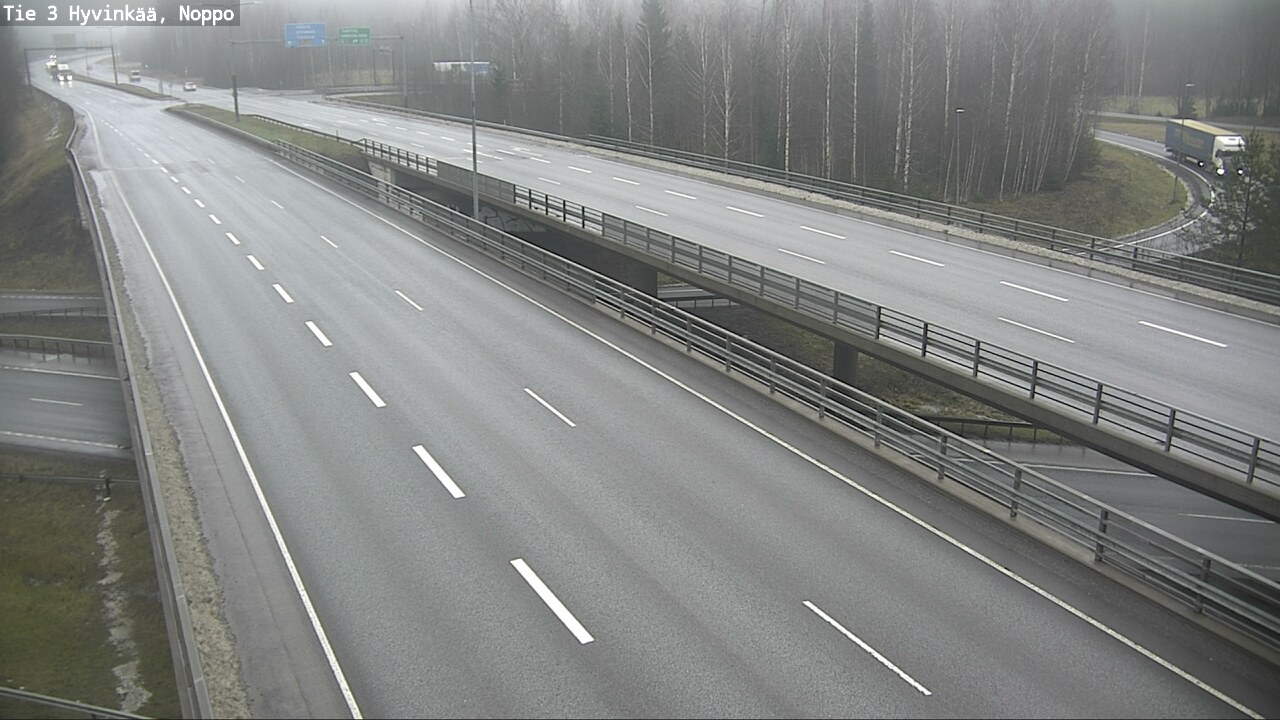 Weather Camera Image Väg 3 Hyvinge, Noppo, Hyvinkää, Uusimaa