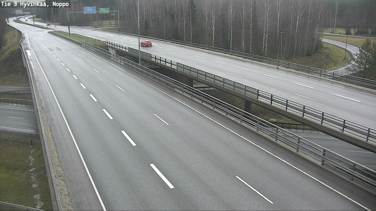 Weather Camera Image Väg 3 Hyvinge, Noppo, Hyvinkää, Uusimaa