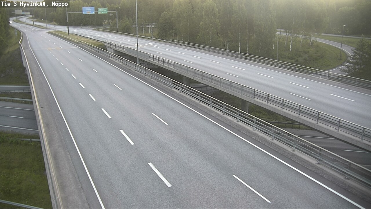 Weather Camera Image Road 3 Hyvinkää, Noppo, Hyvinkää, Uusimaa