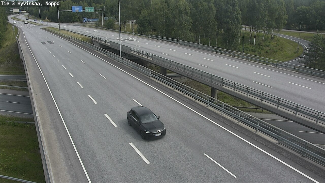 Weather Camera Image Road 3 Hyvinkää, Noppo, Hyvinkää, Uusimaa