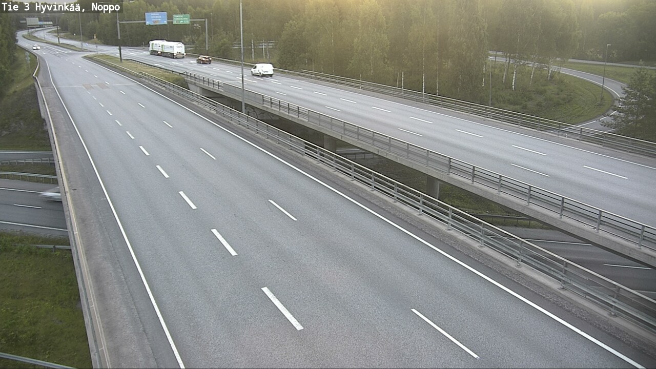 Weather Camera Image Road 3 Hyvinkää, Noppo, Hyvinkää, Uusimaa