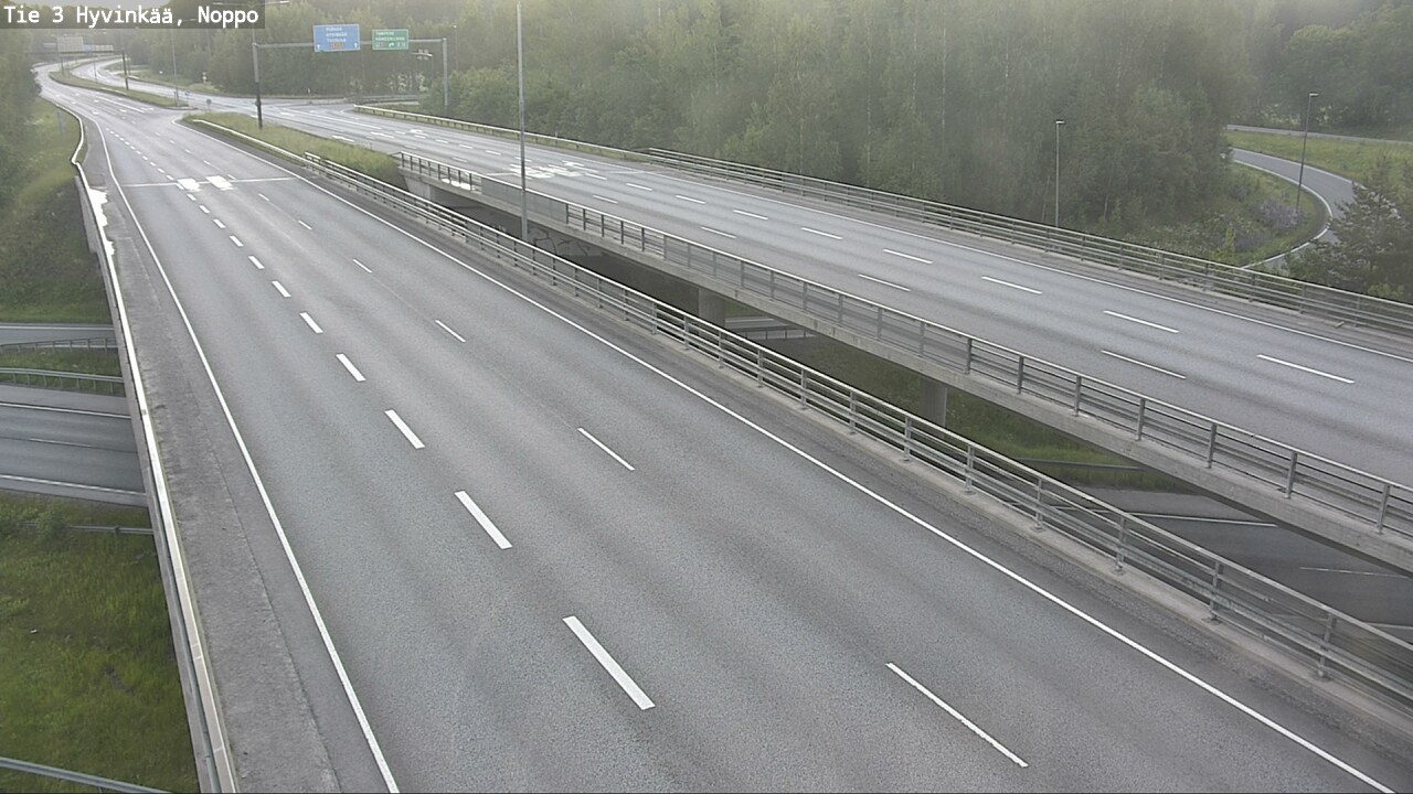 Weather Camera Image Road 3 Hyvinkää, Noppo, Hyvinkää, Uusimaa