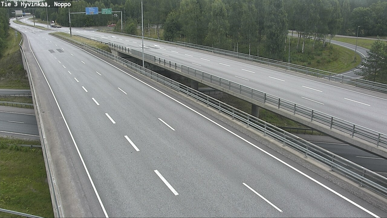 Weather Camera Image Road 3 Hyvinkää, Noppo, Hyvinkää, Uusimaa