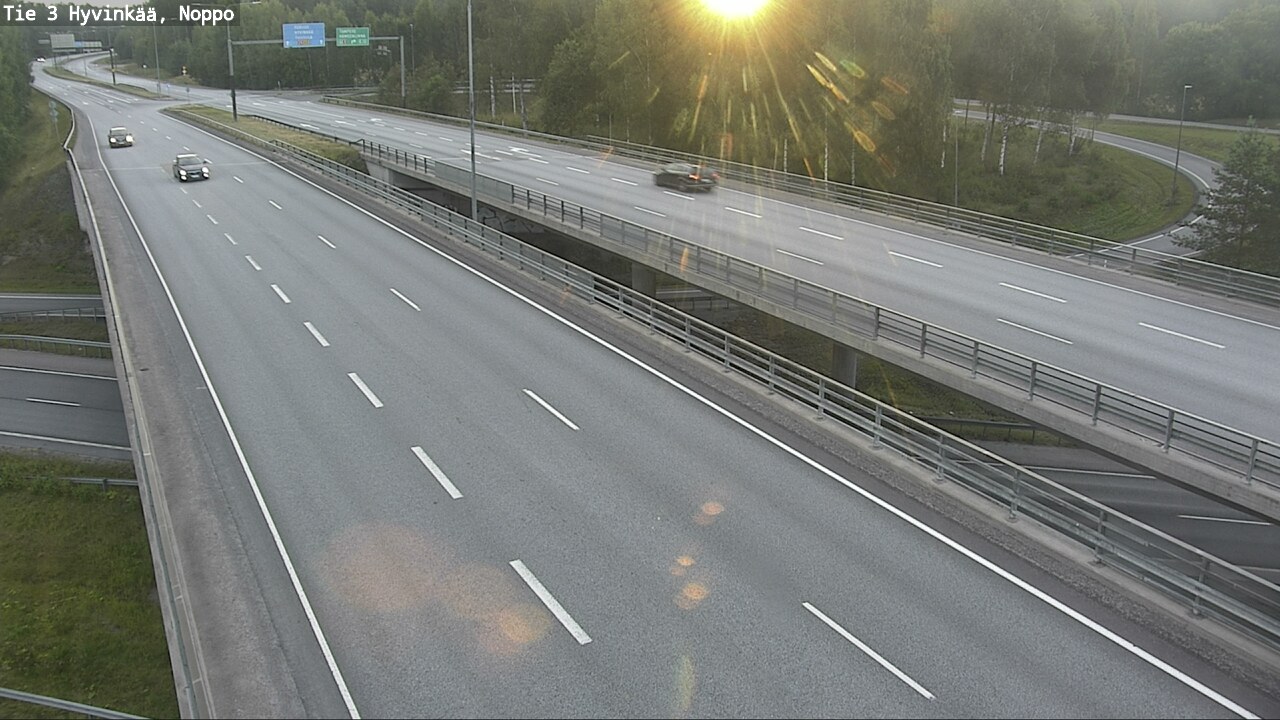 Weather Camera Image Road 3 Hyvinkää, Noppo, Hyvinkää, Uusimaa