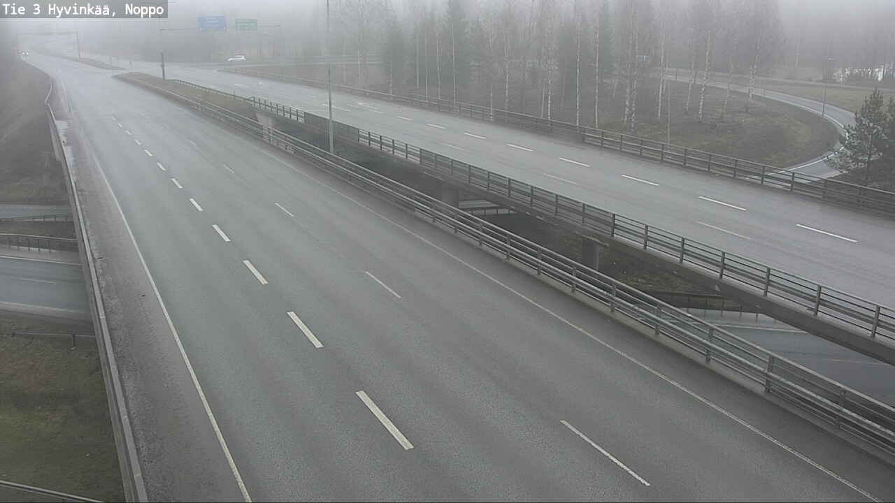 Weather Camera Image Road 3 Hyvinkää, Noppo, Hyvinkää, Uusimaa