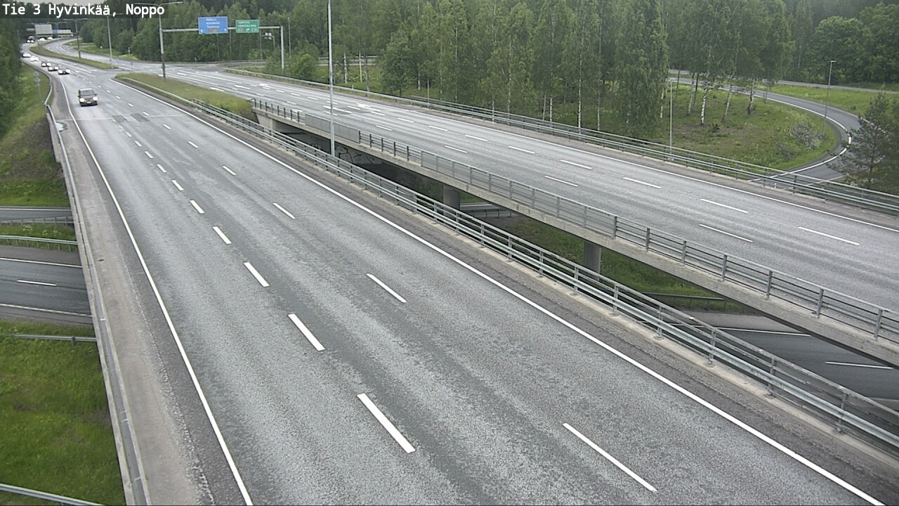 Weather Camera Image Road 3 Hyvinkää, Noppo, Hyvinkää, Uusimaa