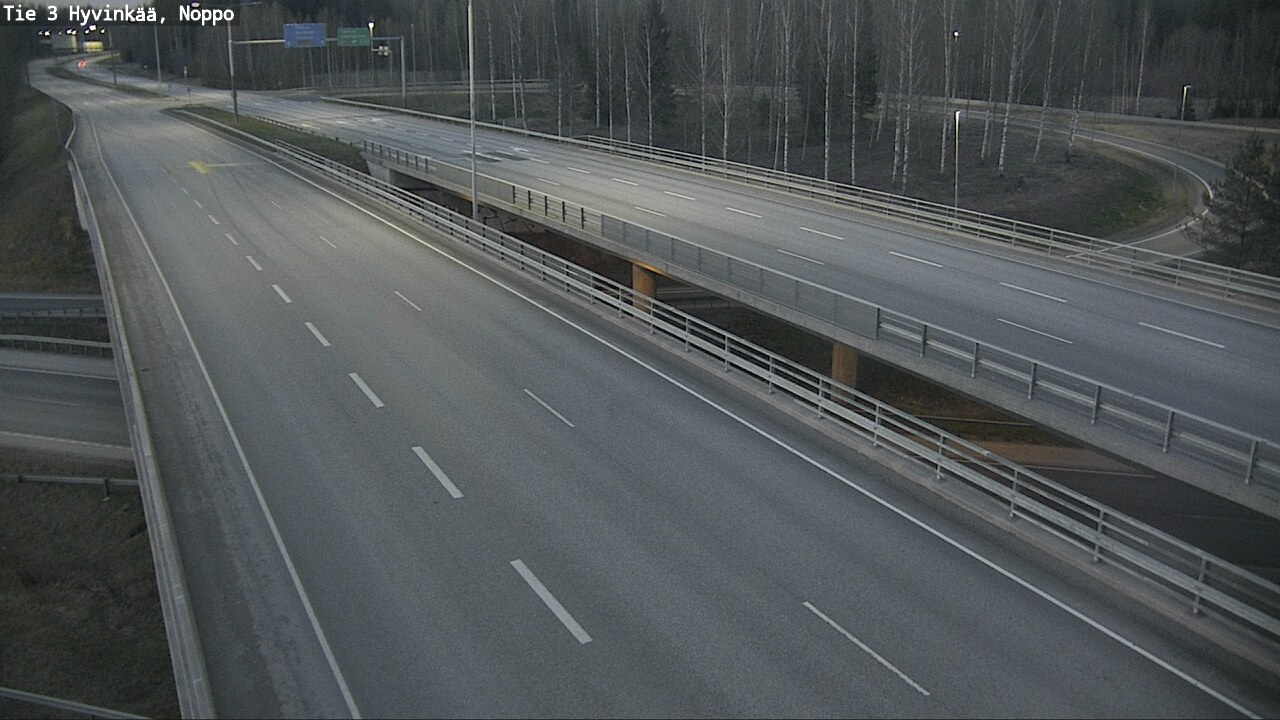 Weather Camera Image Väg 3 Hyvinge, Noppo, Hyvinkää, Uusimaa