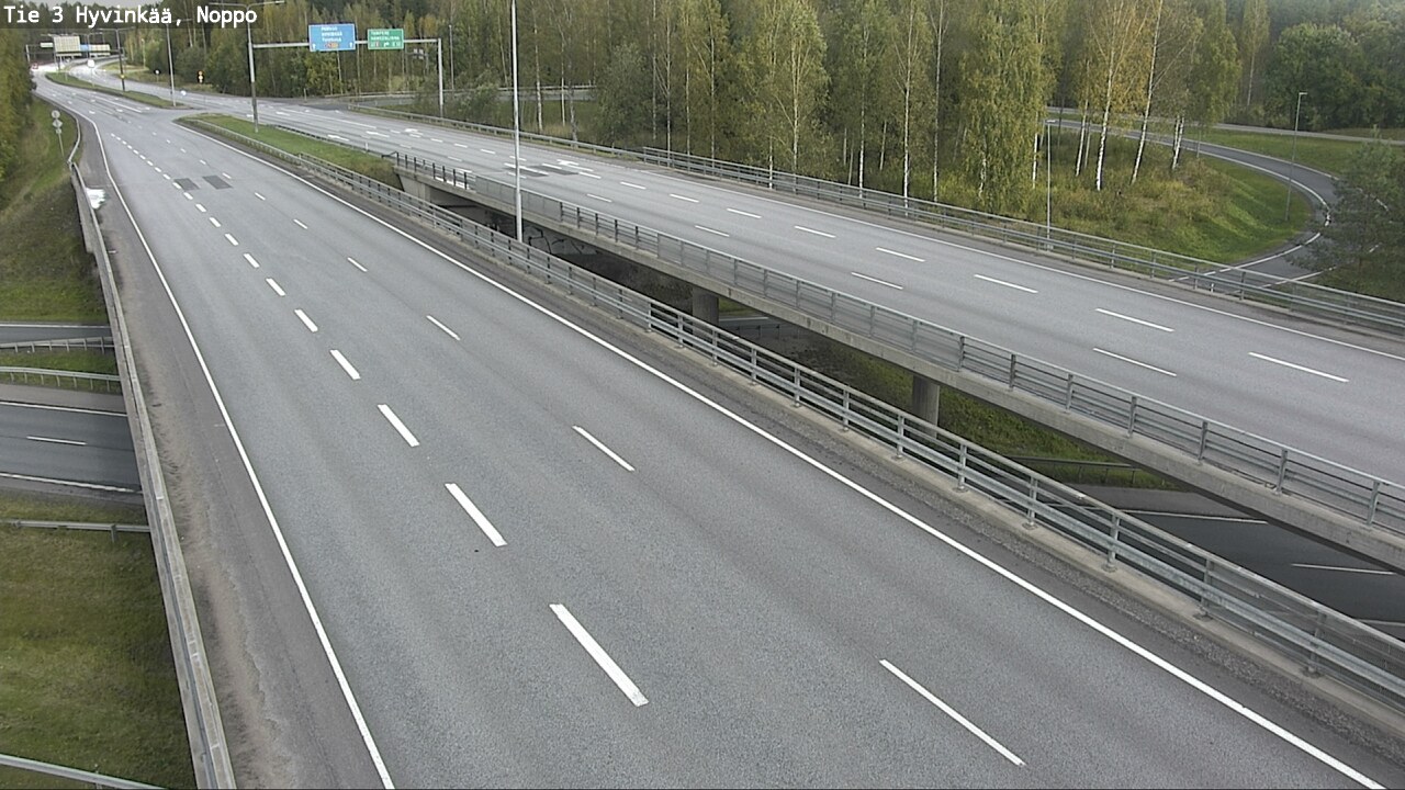 Weather Camera Image Road 3 Hyvinkää, Noppo, Hyvinkää, Uusimaa