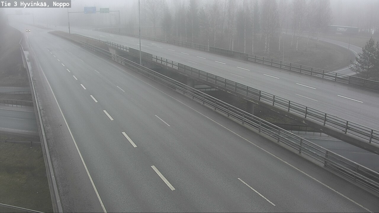 Weather Camera Image Road 3 Hyvinkää, Noppo, Hyvinkää, Uusimaa