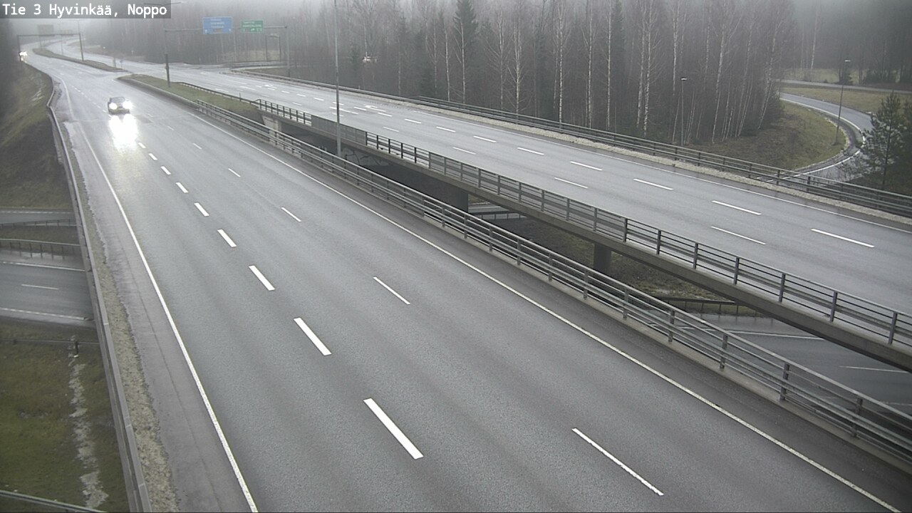 Weather Camera Image Väg 3 Hyvinge, Noppo, Hyvinkää, Uusimaa