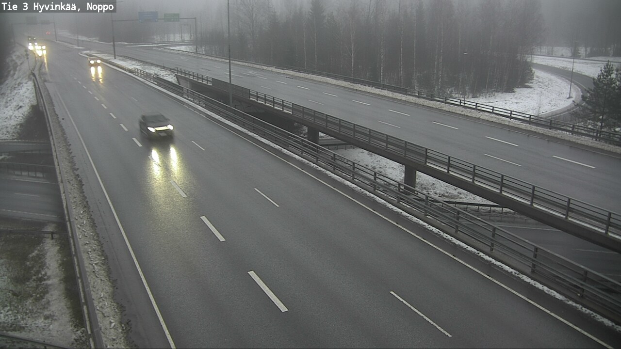 Weather Camera Image Road 3 Hyvinkää, Noppo, Hyvinkää, Uusimaa